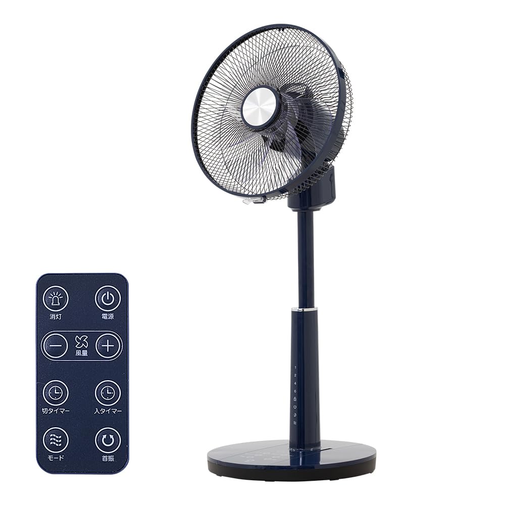 Amazon | おおたけ DCモーター 扇風機 リモコン付き タイマー付き 高さ